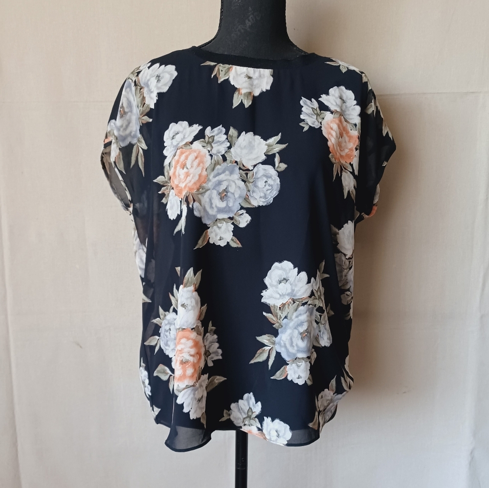 F21 Floral Print Top